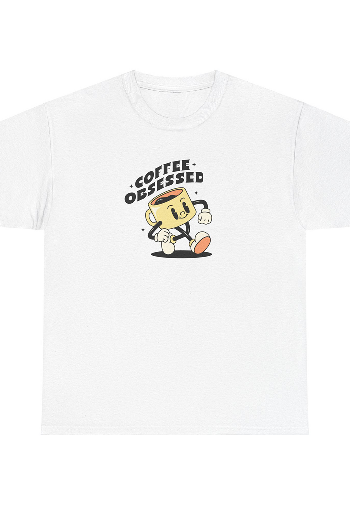 Coffee Obsessed Graphic Tee Shirt