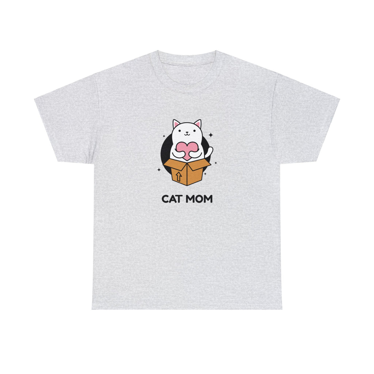 Cat Mom Graphic Tee Shirt