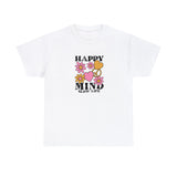 Happy Mind Slow Life Graphic T Shirt