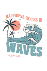 Happiness Comes In Waves