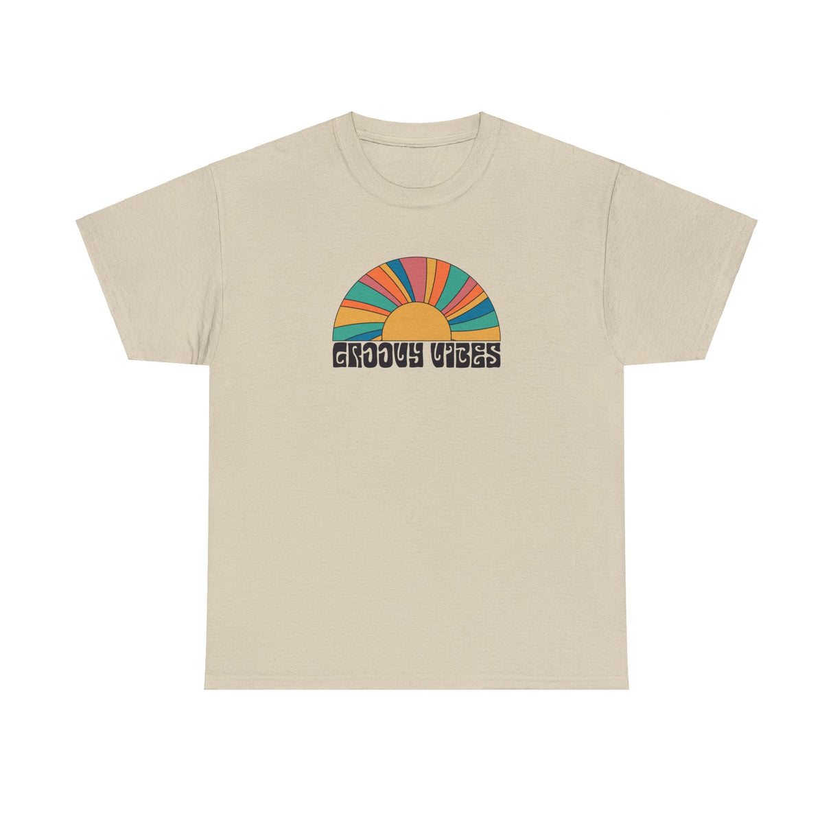 Groovy Vibes Graphic Tee Shirt