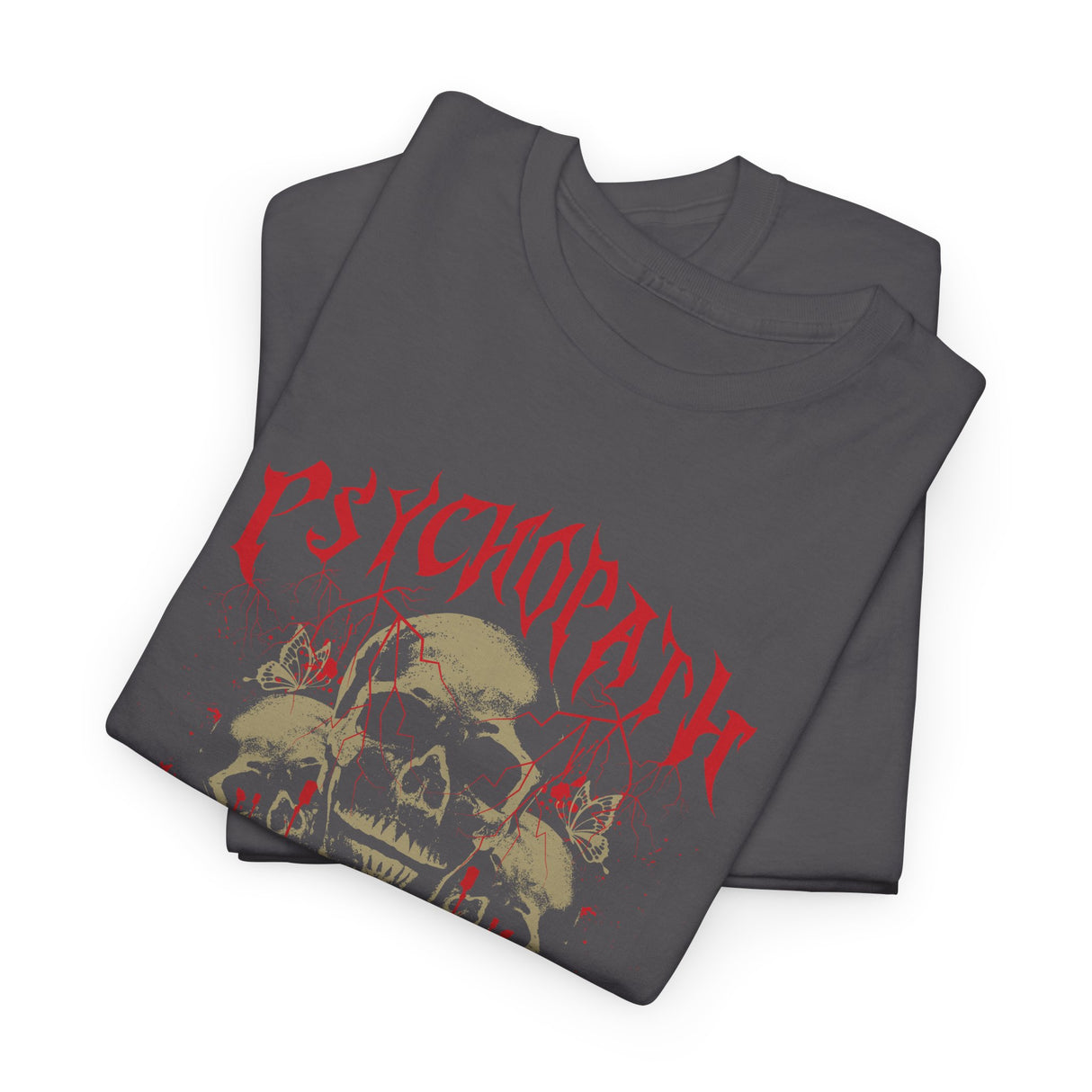 Psychopath Life Or Death Graphic Tee Shirt