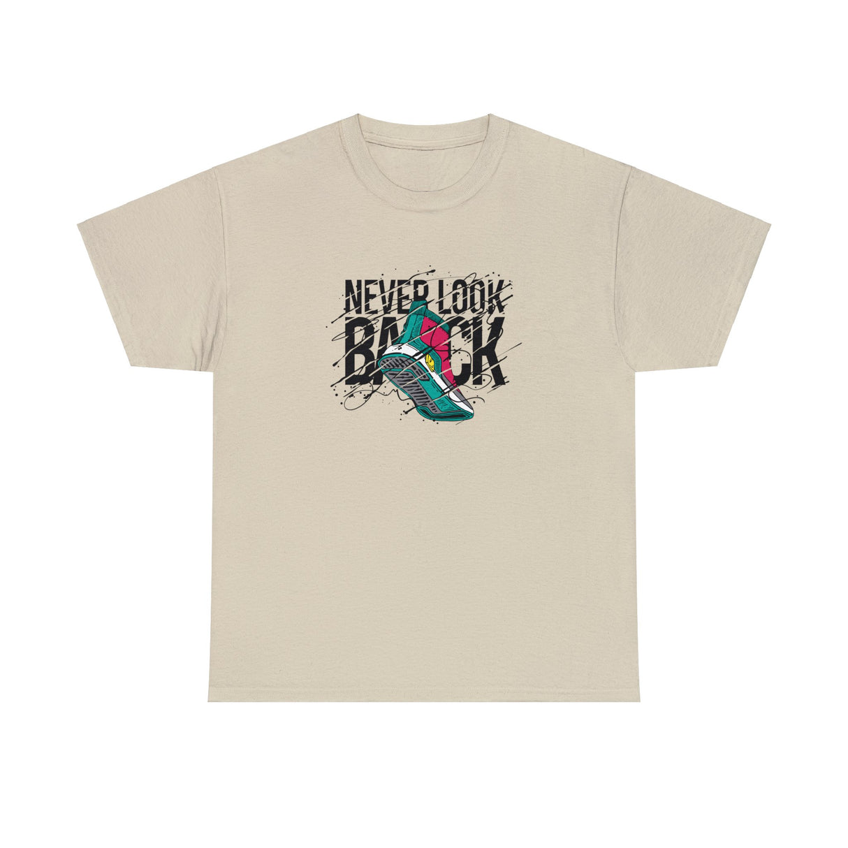 Never Look Back Graphic Tee Shirt