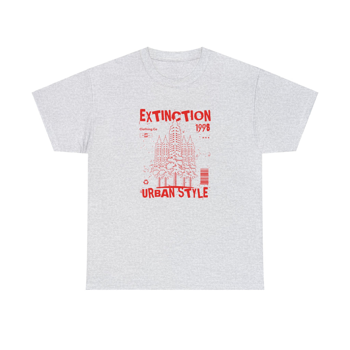 Extinction Urban Style Graphic T Shirt