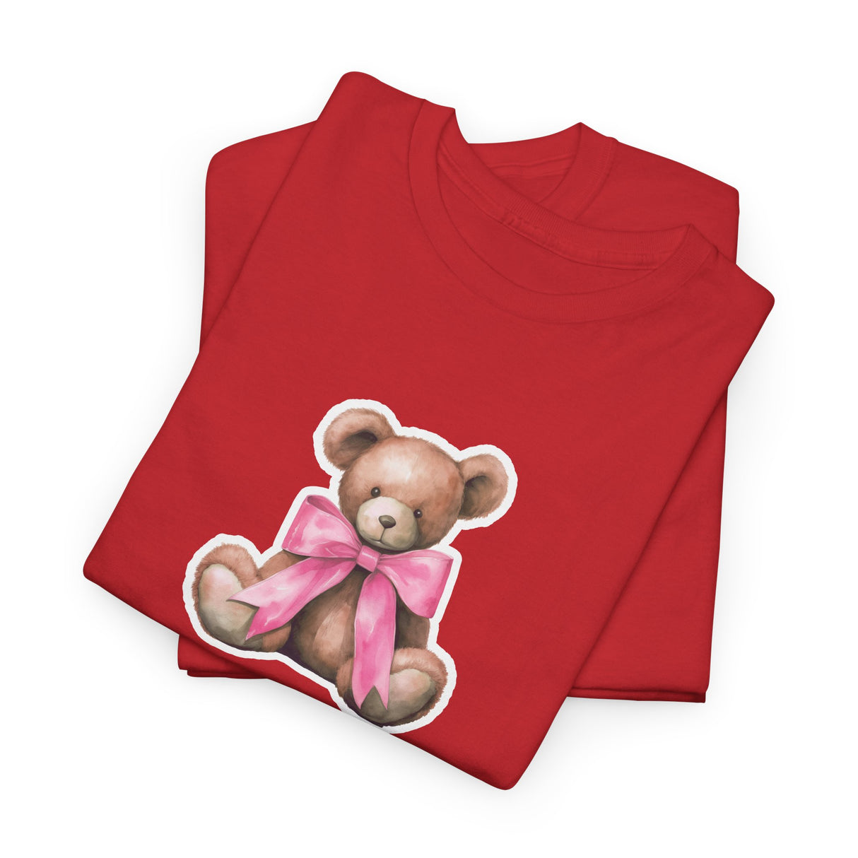 Too Adorable Teddy Bear Graphic Tee Shirt