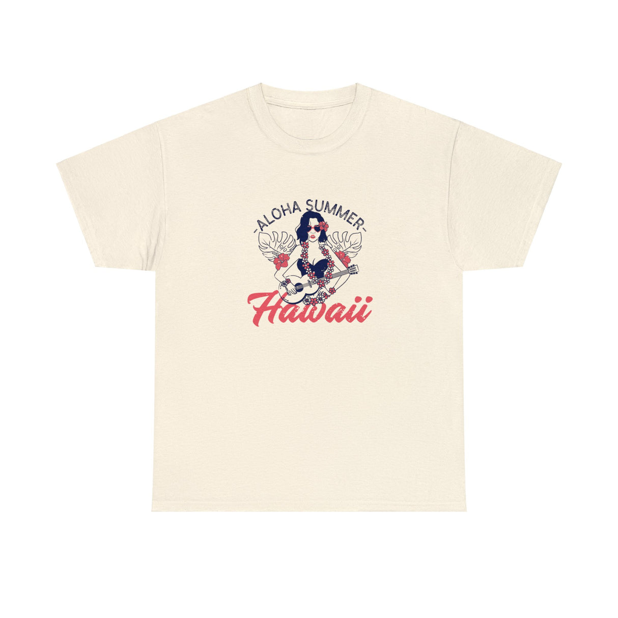 Hawaii Aloha Summer Graphic Tee Shirt