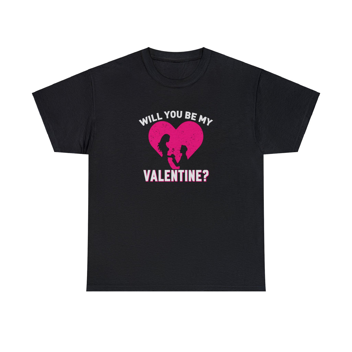 Will You Be My Valentine Graphic Tee Shirt