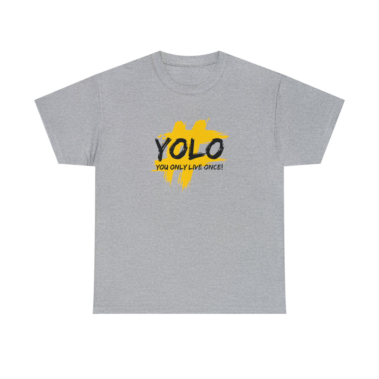 YOLO You Only Live Once Graphic Tee Shirt