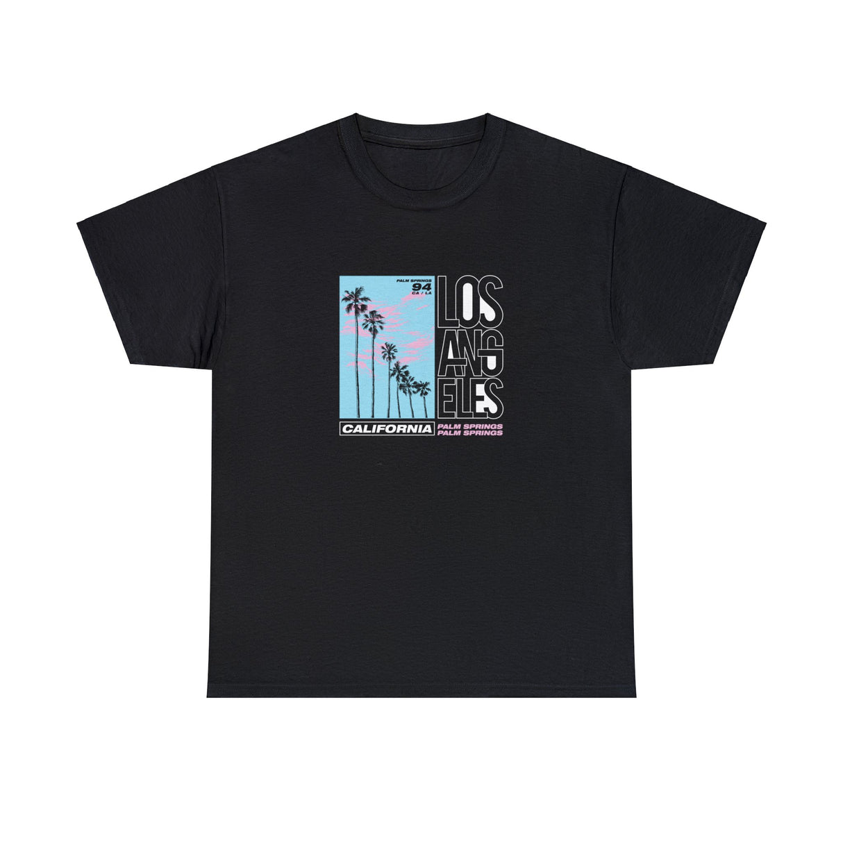 Los Angeles California Palm Springs Graphic Tee Shirt