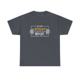 Eat Sleep Squat Repeat Graphic T Shirt