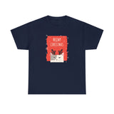 Meowy Christmas Graphic T Shirt