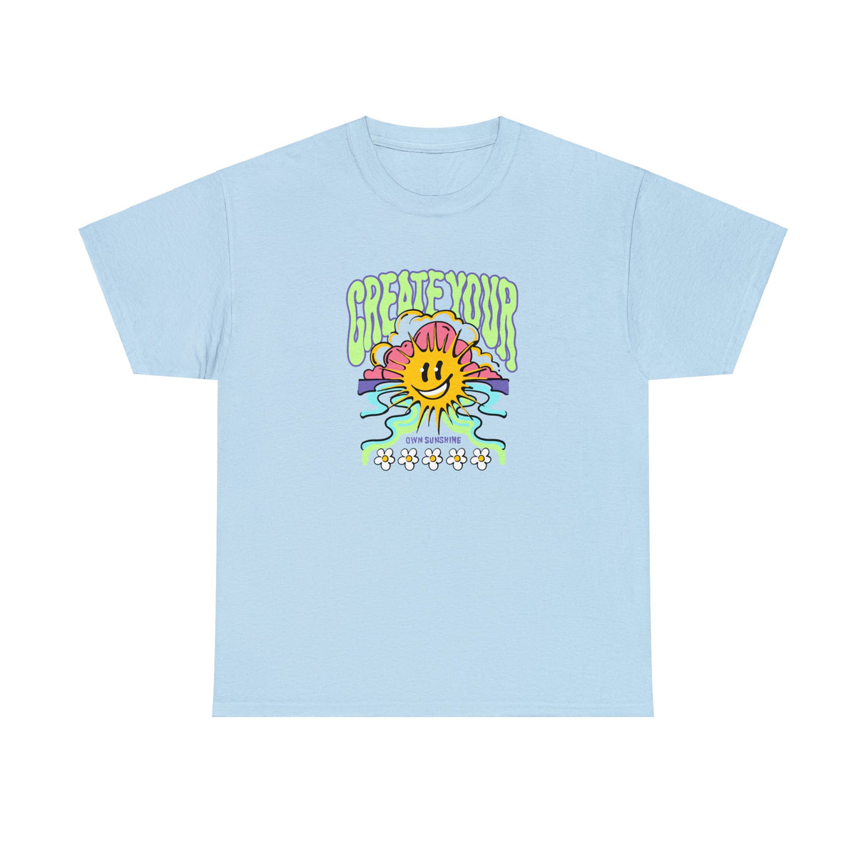 Create Your Own Sunshine Graphic Tee Shirt