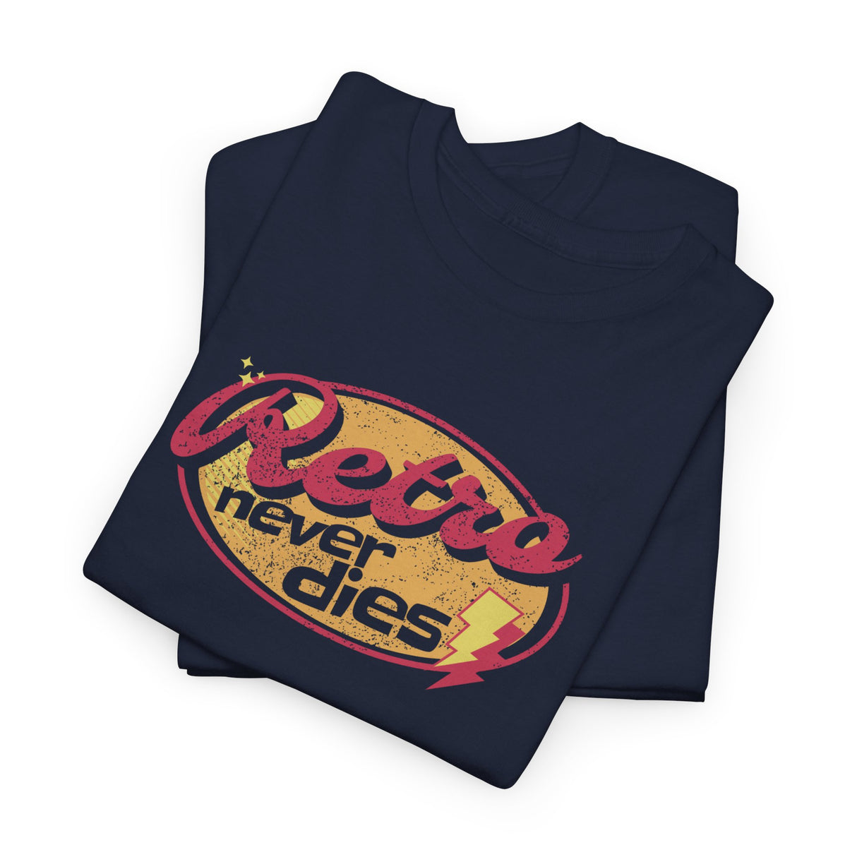 Retro Never Dies Graphic Tee Shirt