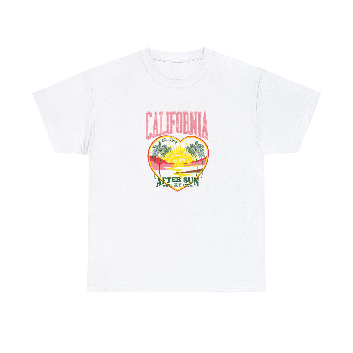 California After Sun Graphic Tee Shirt