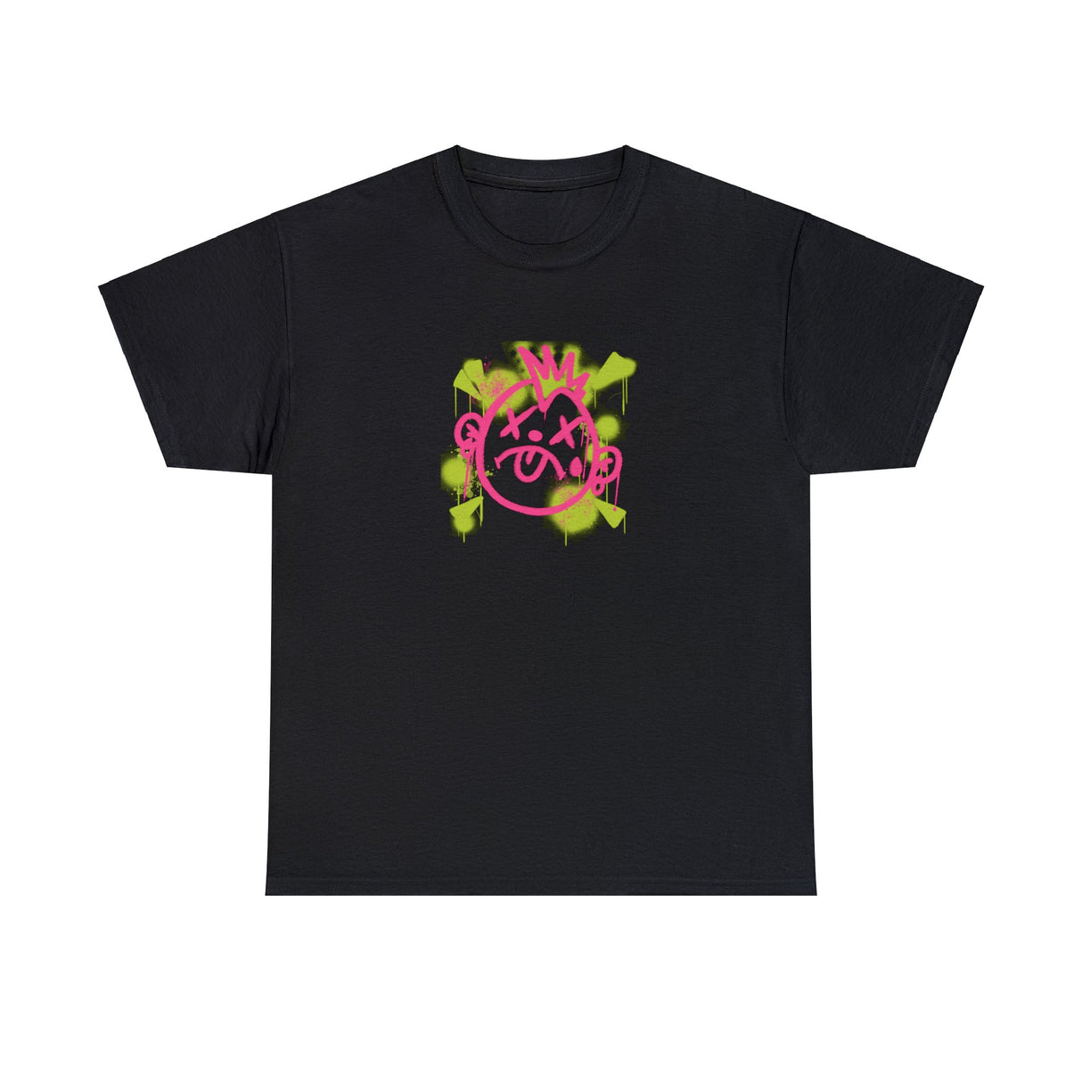 Bully Boy Graffiti Face Graphic Tee Shirt