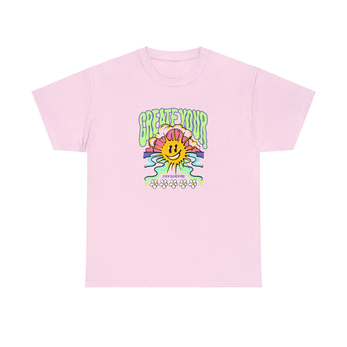 Create Your Own Sunshine Graphic Tee Shirt