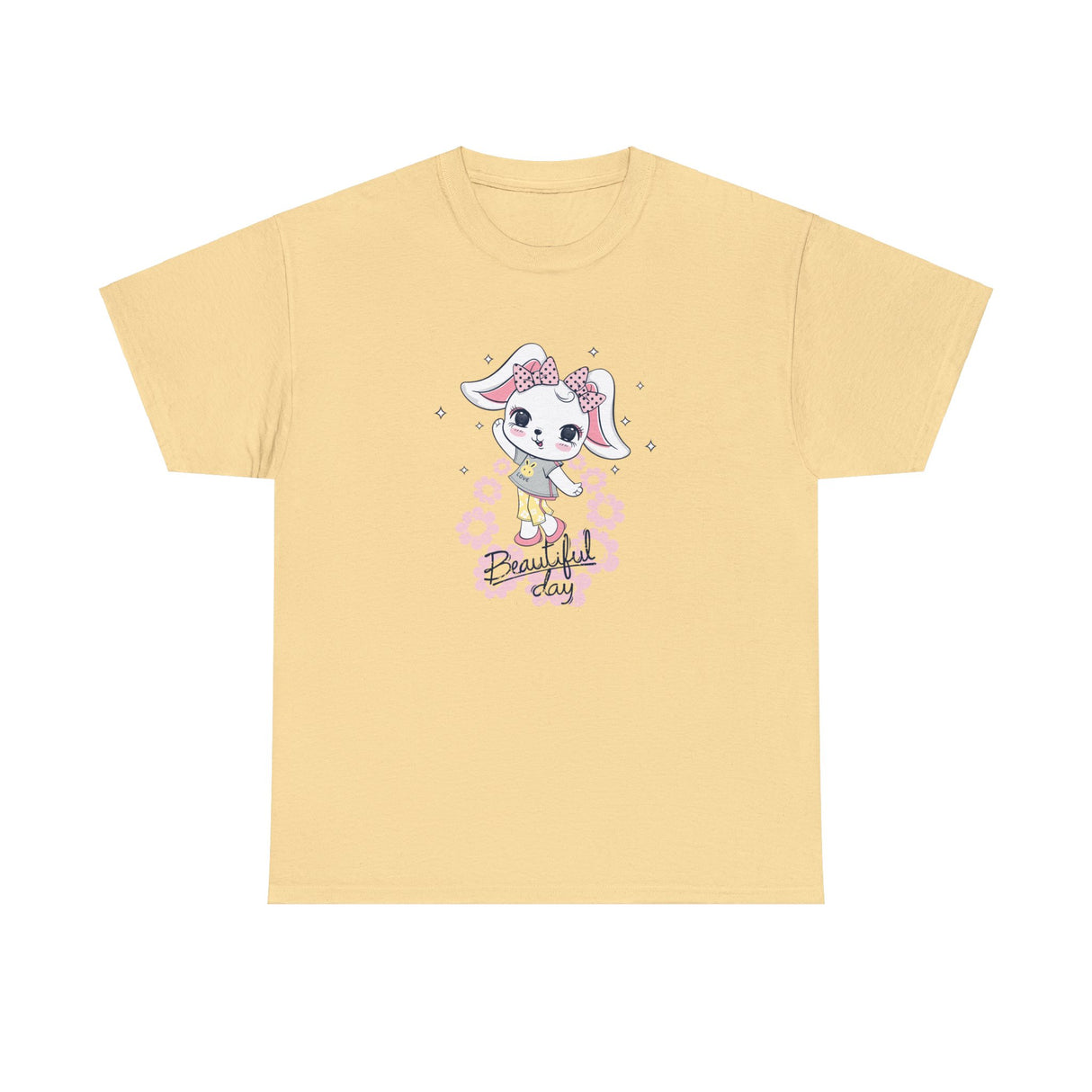 Beautiful Day Rabbit Graphic Tee Shirt