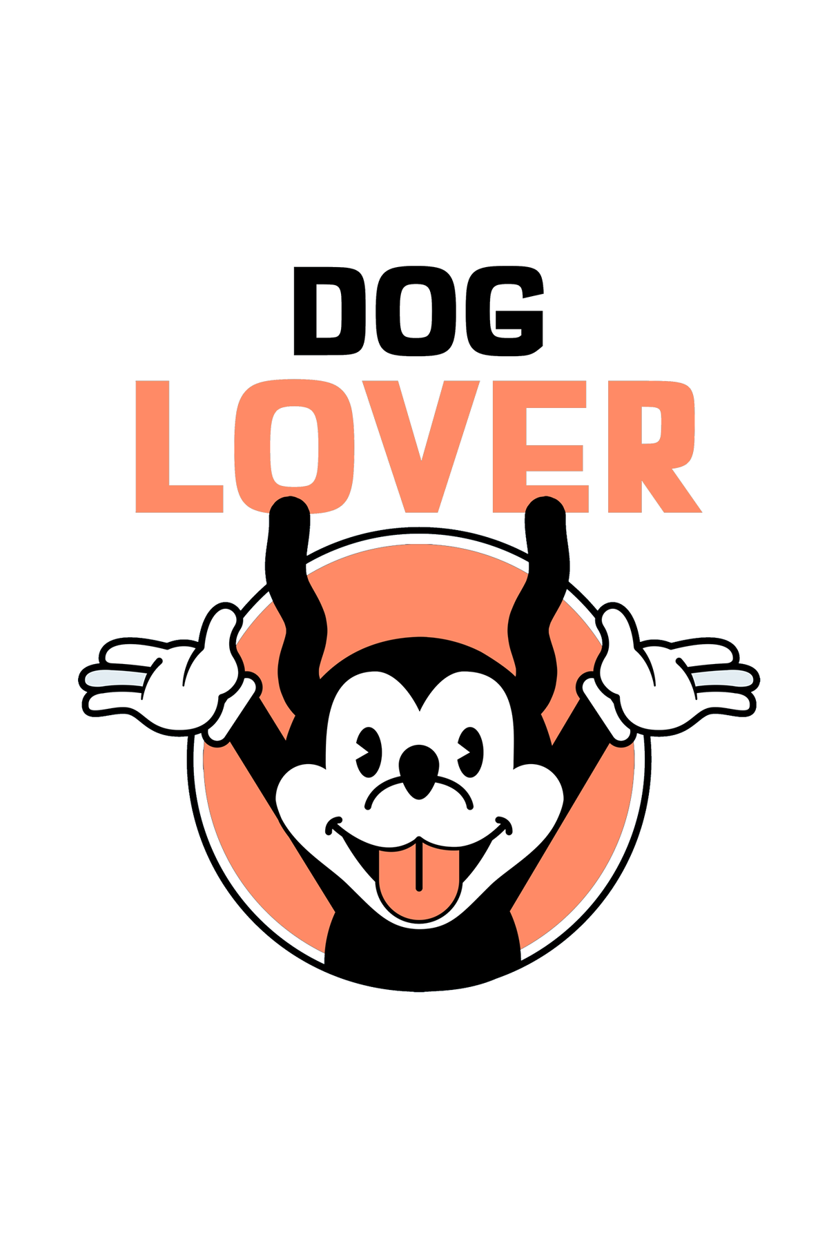 Dog Lover Graphic T Shirt