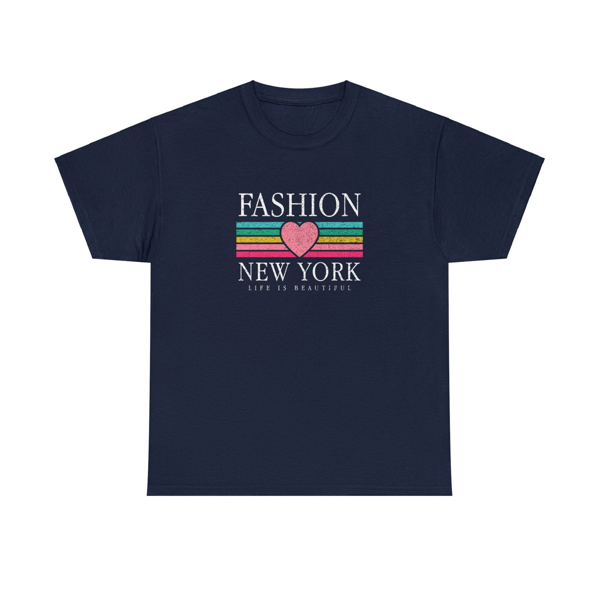 Fashion New York Life Is Beautiful Graphic Design