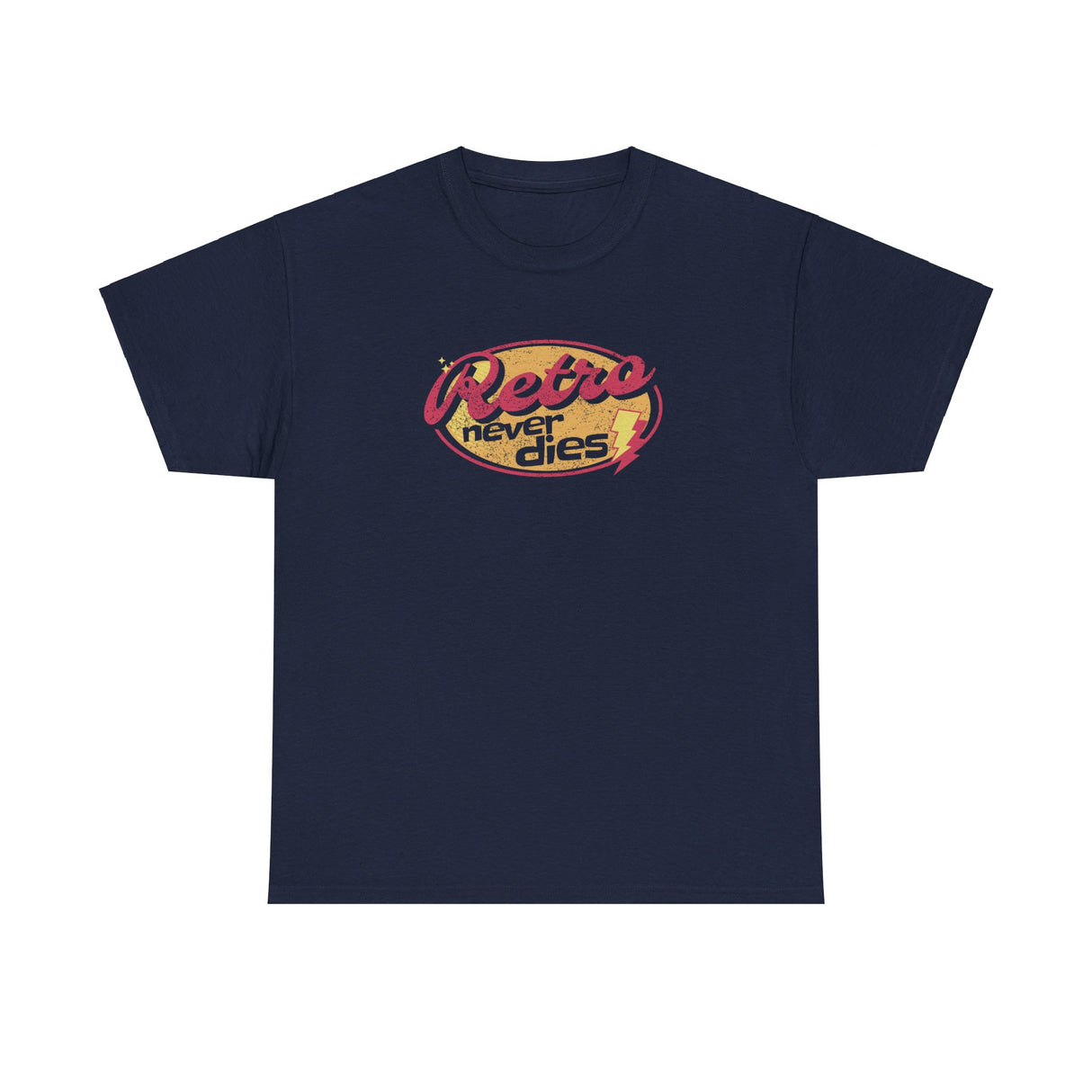 Retro Never Dies Graphic Tee Shirt