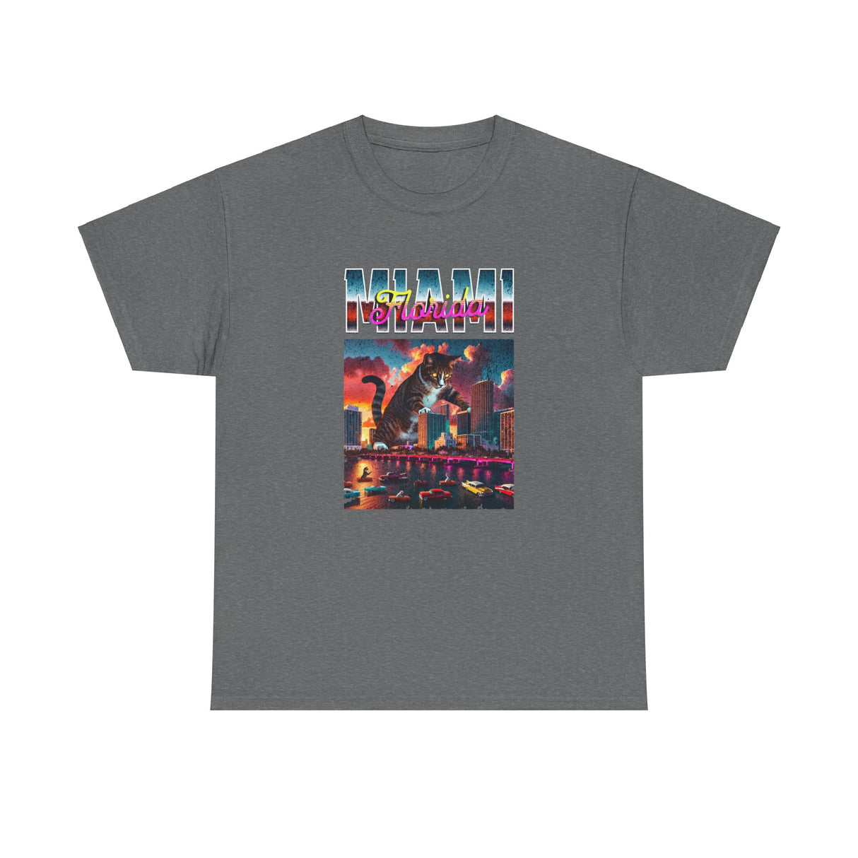 Miami Florida Graphic Tee Shirt