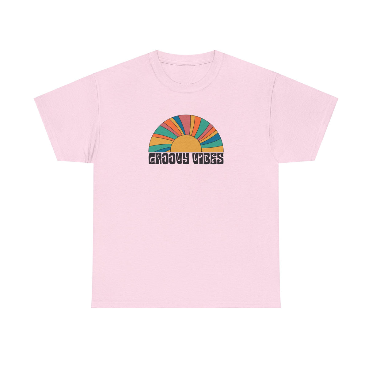 Groovy Vibes Graphic Tee Shirt