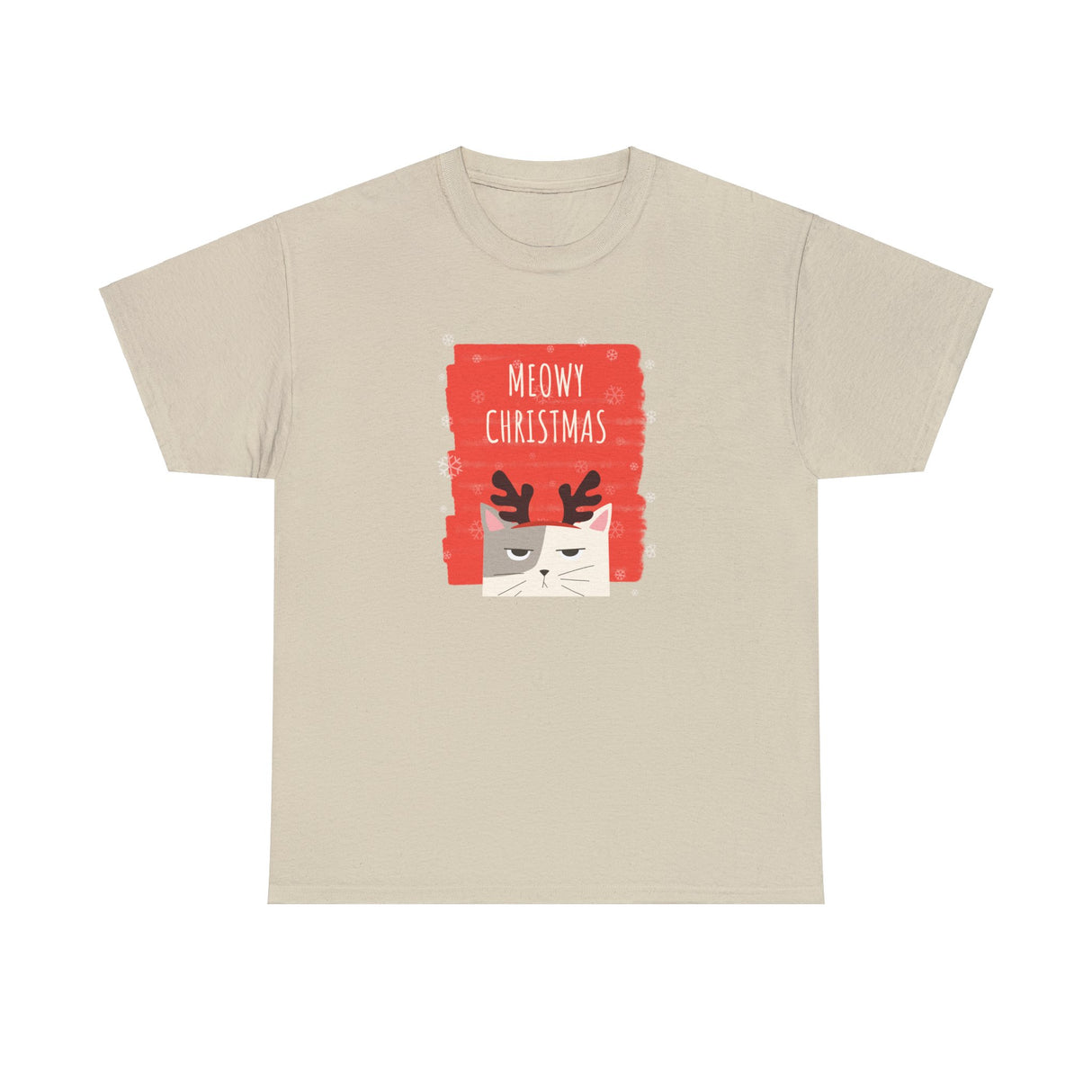 Meowy Christmas Graphic T Shirt