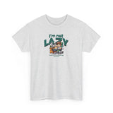 I'm Not Lazy Graphic Tee Shirt