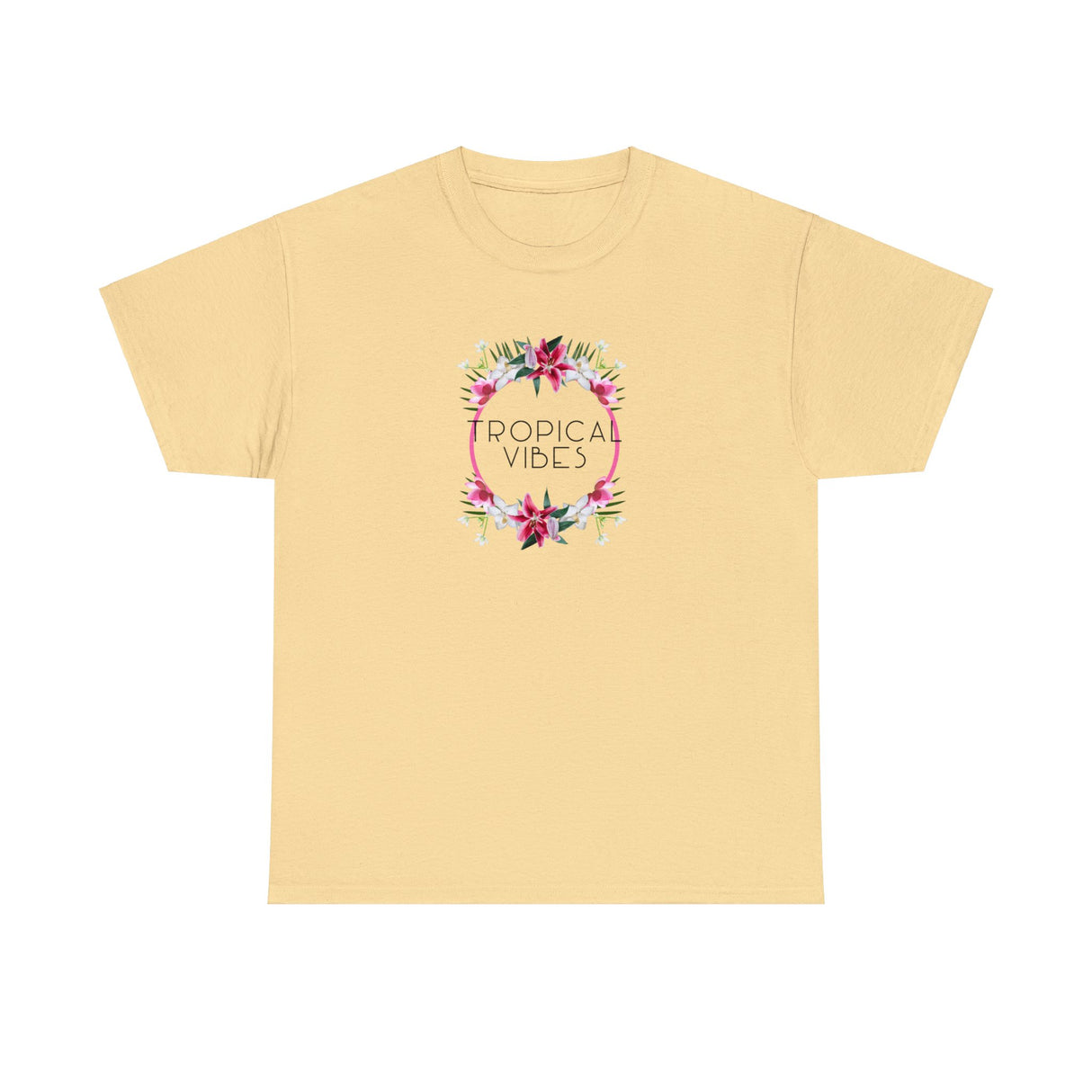 Tropical Vibe Graphic T Shirt