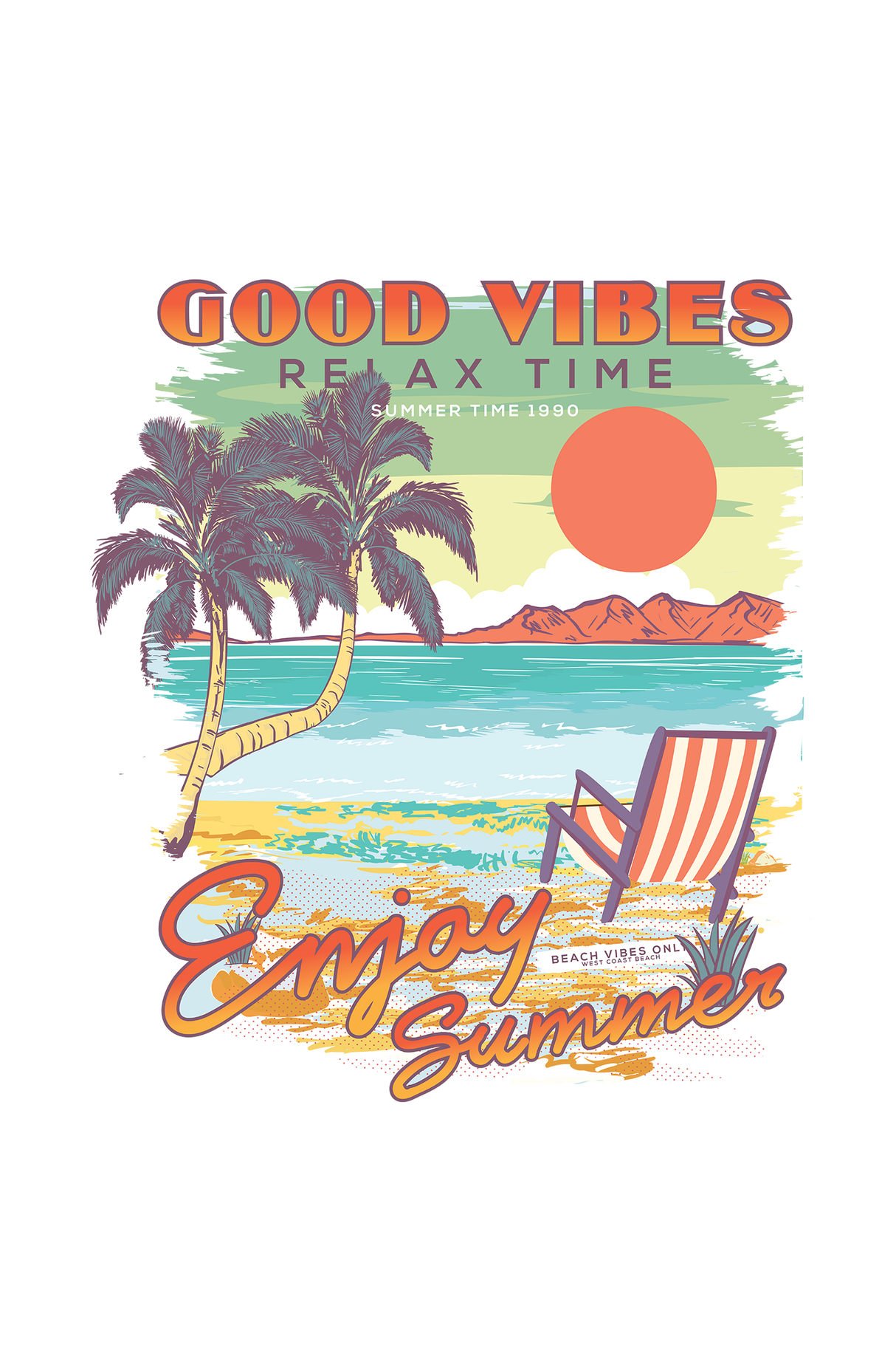 Good Vibe Enjoy Summer