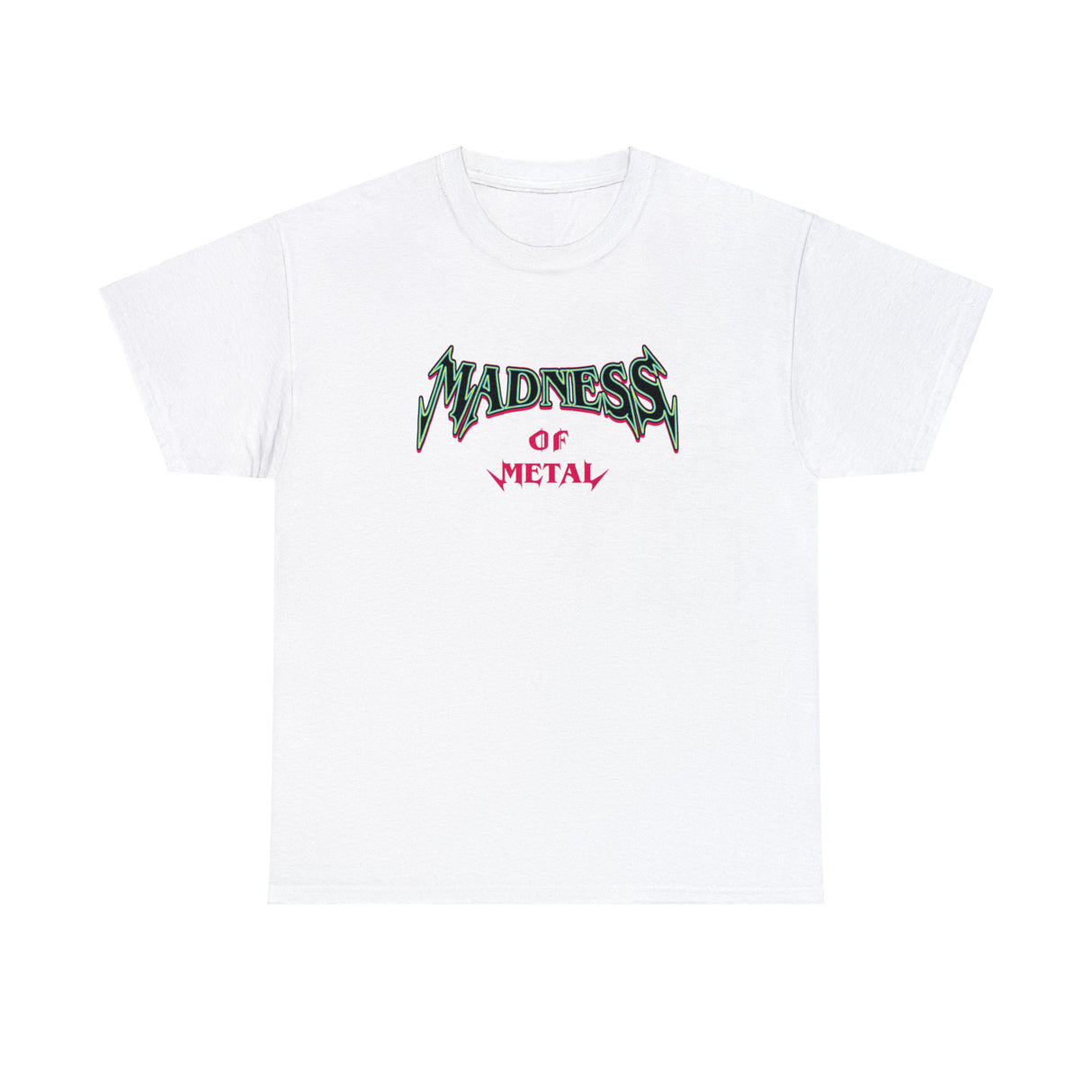 Madness Of Metal Graphic Tee Shirt