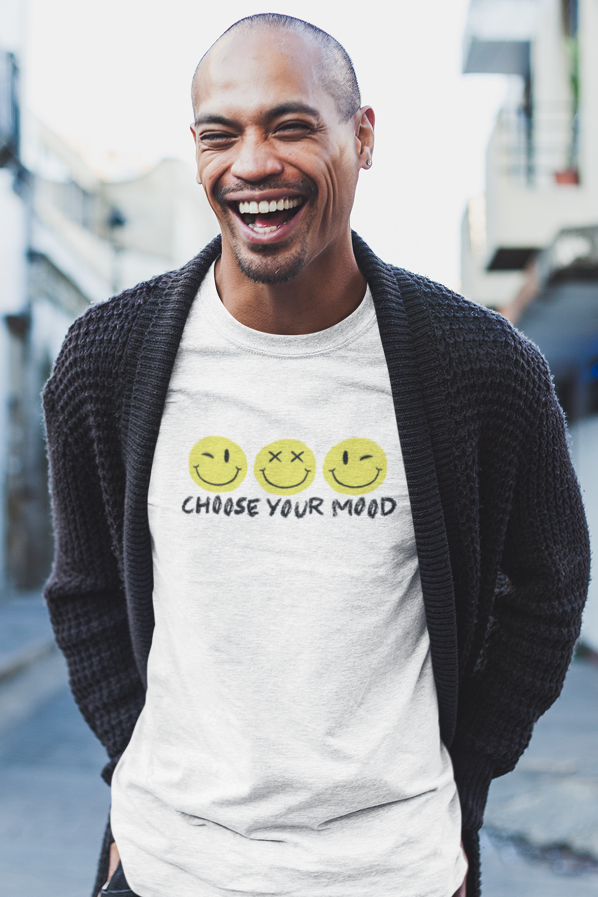 Choose Your Mood Graphic Tee Shirt