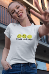 Choose Your Mood Graphic Tee Shirt