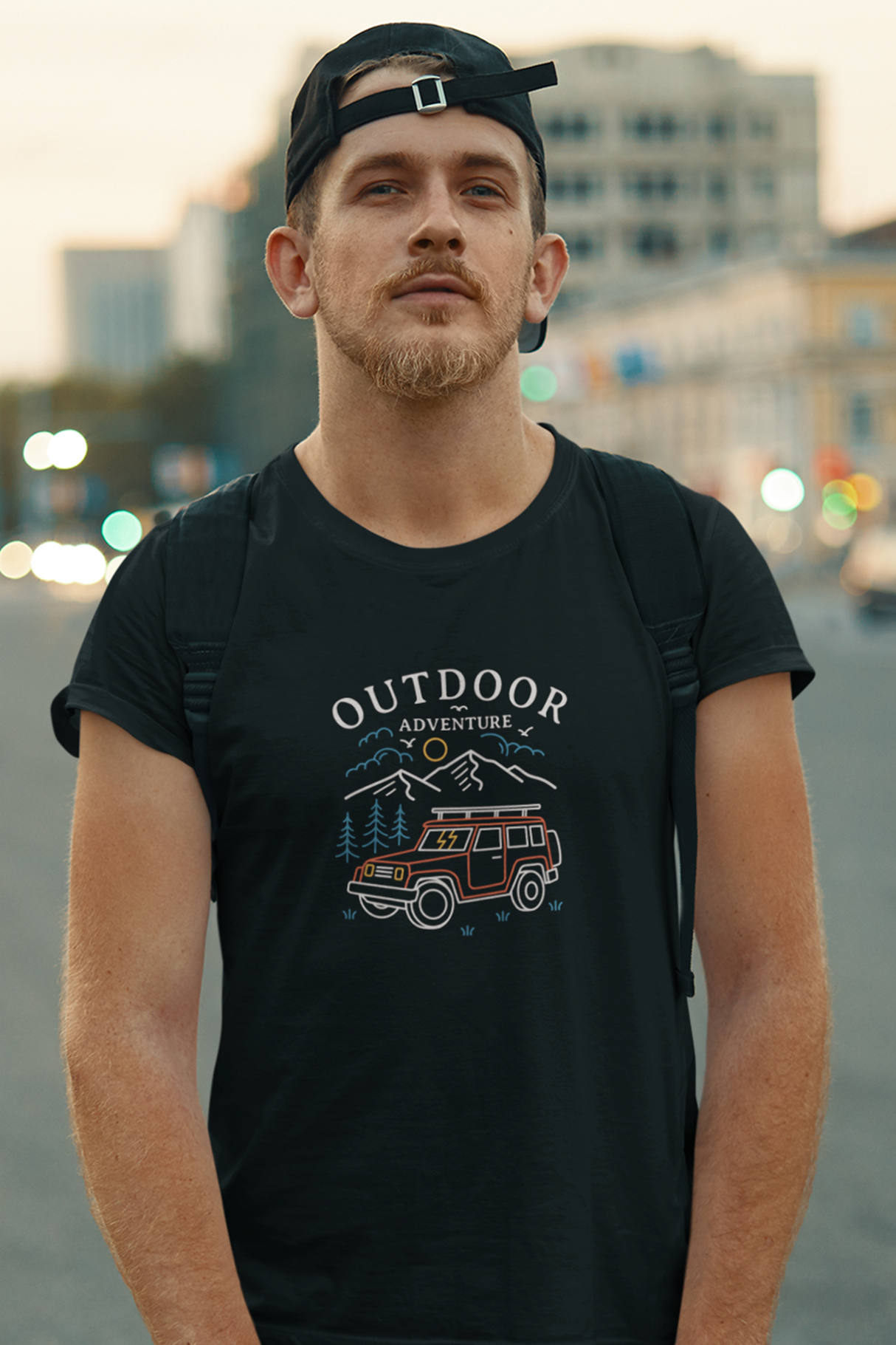 Outdoor Adventure Graphic T Shirt