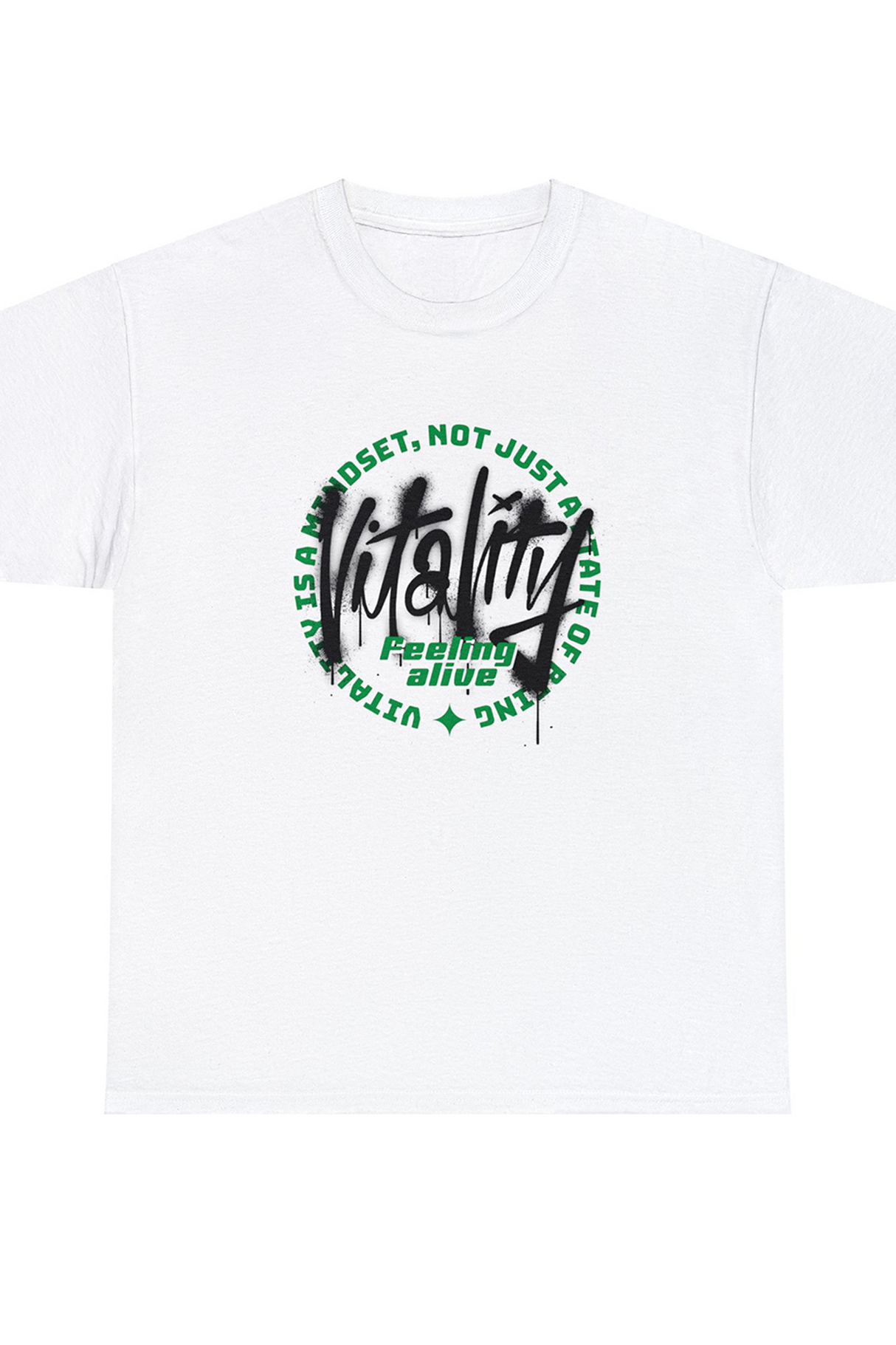 Feeling Alive Vitality Graphic T Shirt