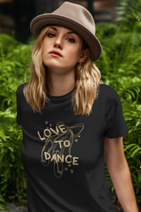 Love To Dance Graphic T Shirt