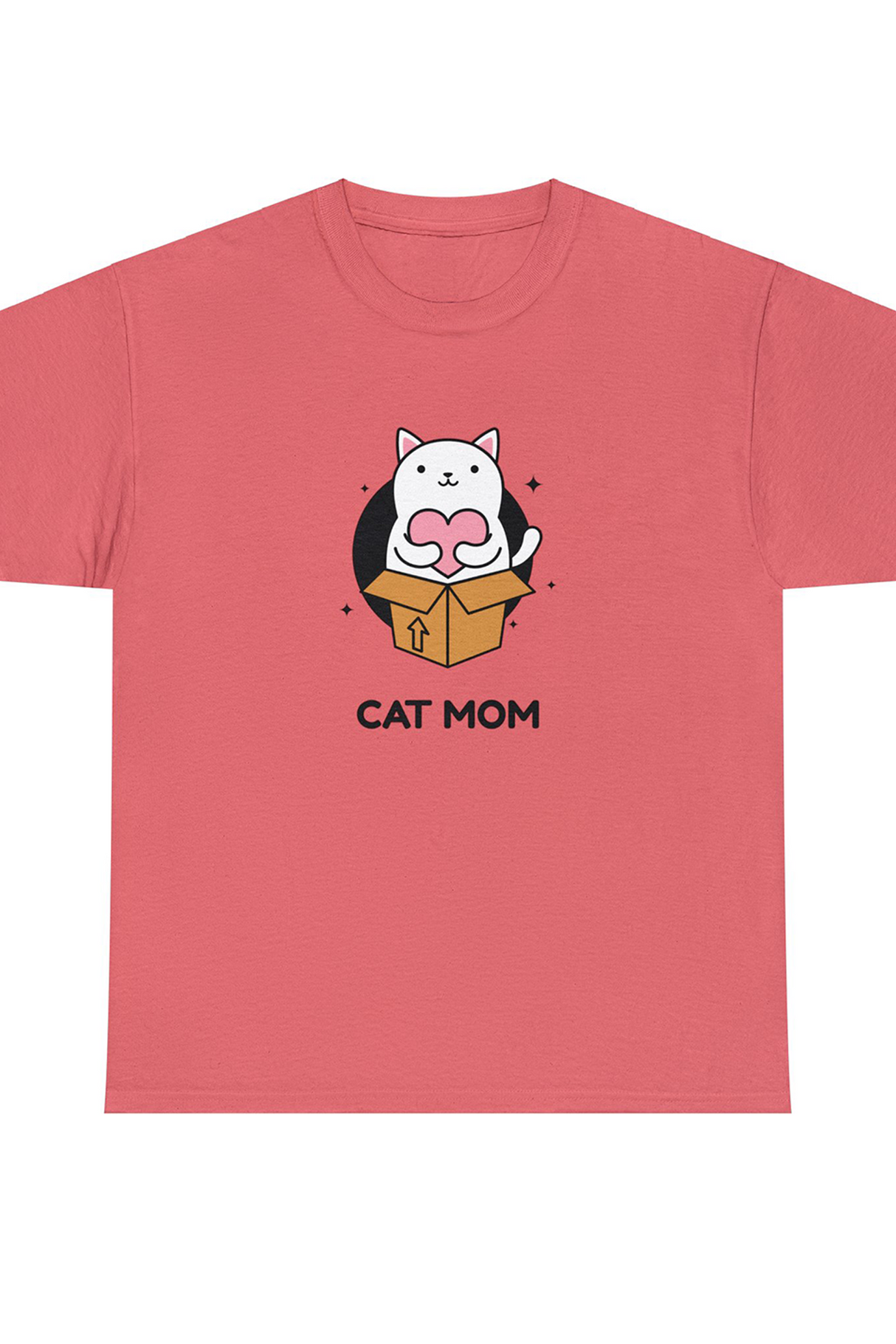 Cat Mom Graphic Tee Shirt