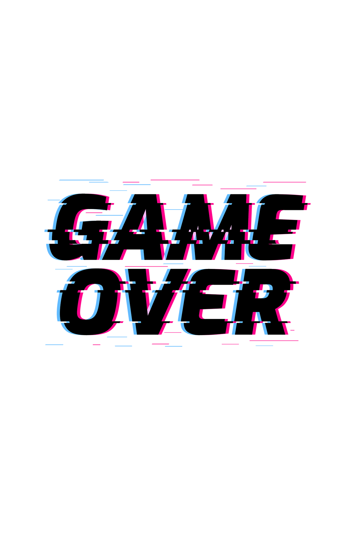 Game Over Graphic T Shirt