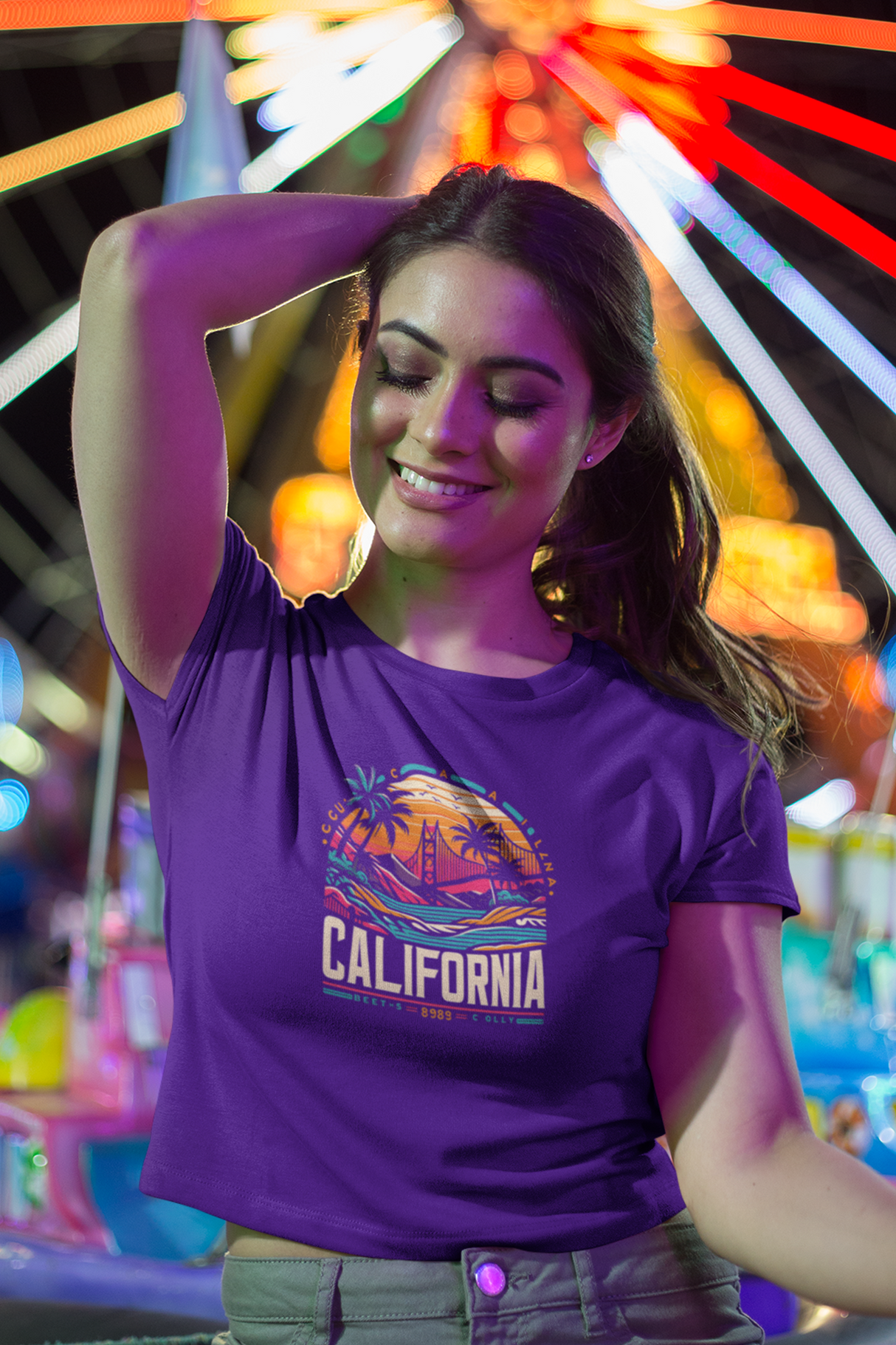 California Graphic Tee Shirt