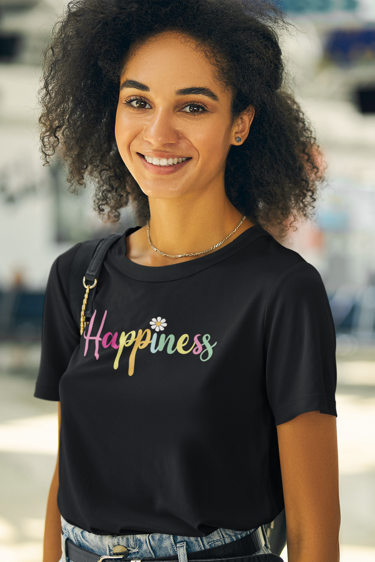 Happiness Graphic T Shirt