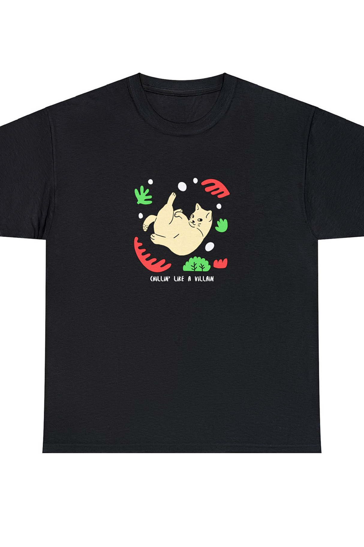 Chillin Like A Villain Graphic Tee Shirt