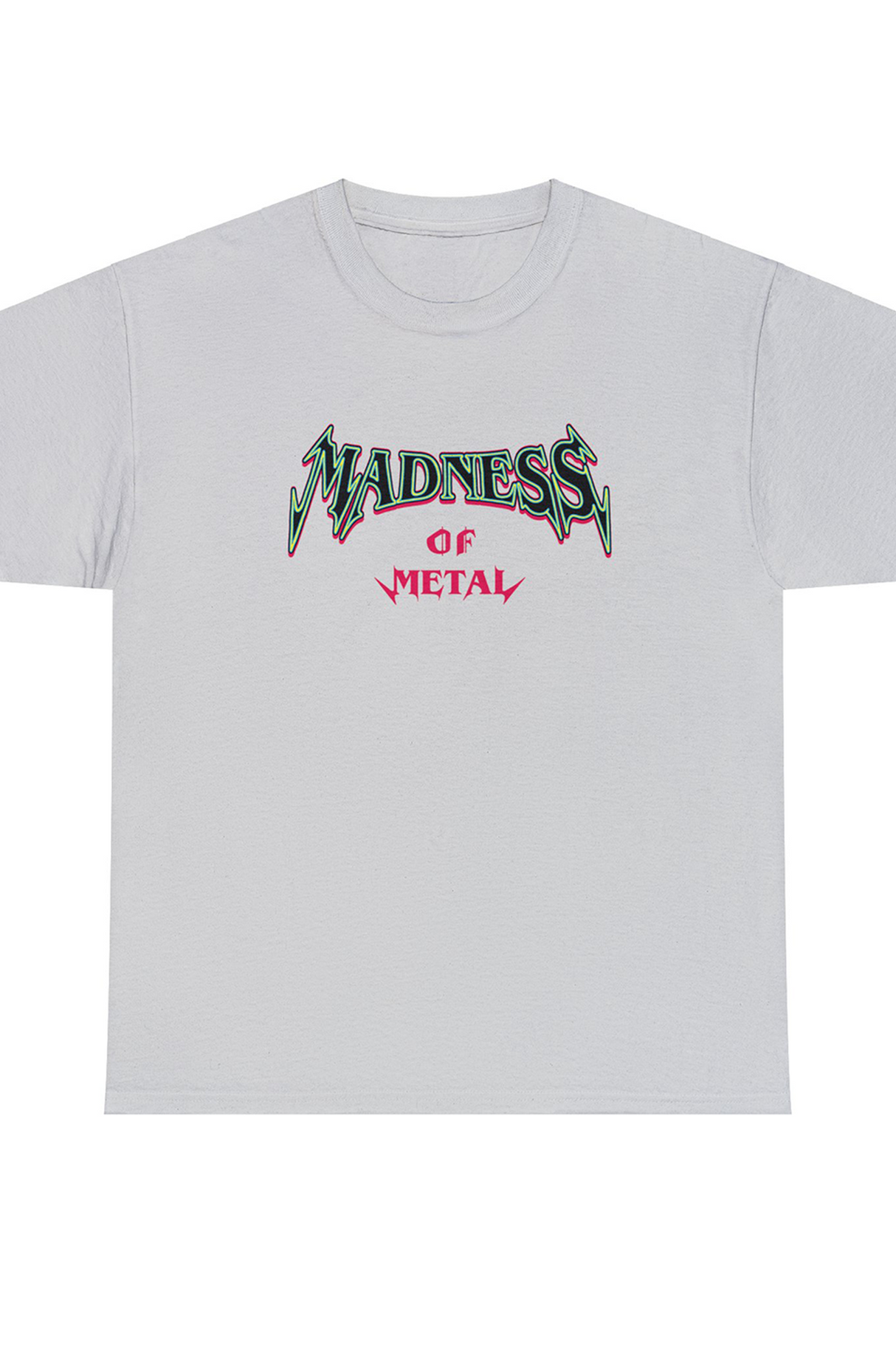 Madness Of Metal Graphic Tee Shirt