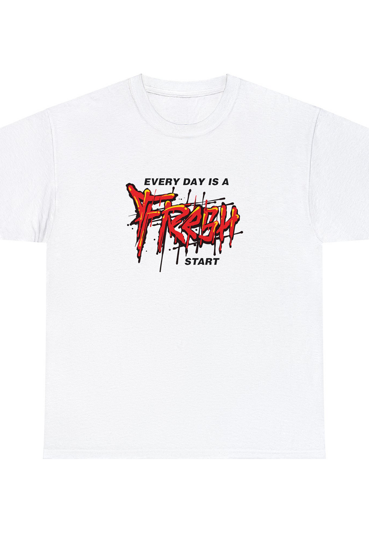 Every Day Is A Fresh Start Graphic Tee Shirt