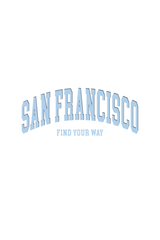 San Francisco Find Your Way Graphic Tee Shirt