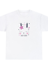 Sweet Bunny Graphic Tee Shirt