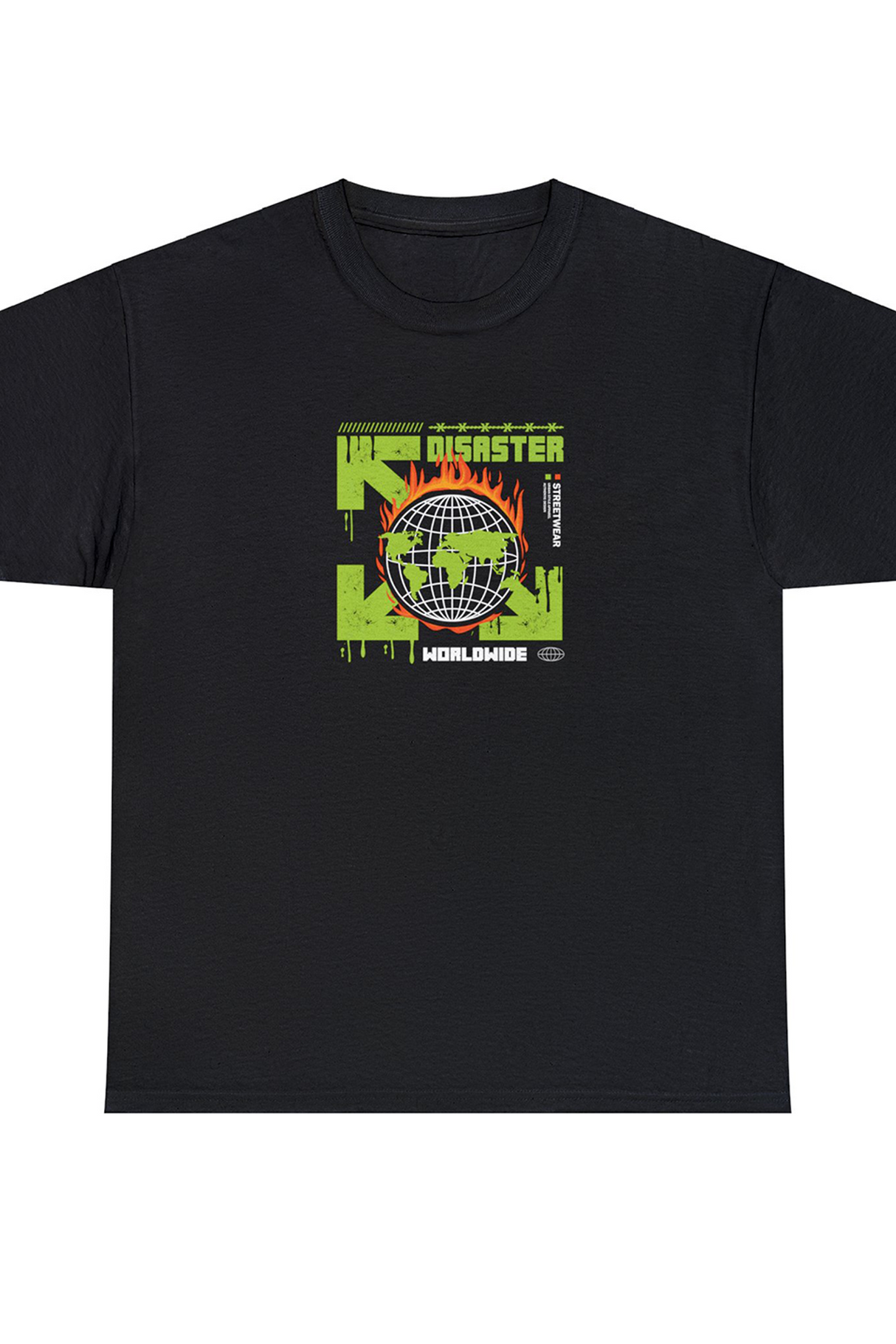 World Disaster Graphic Tee Shirt