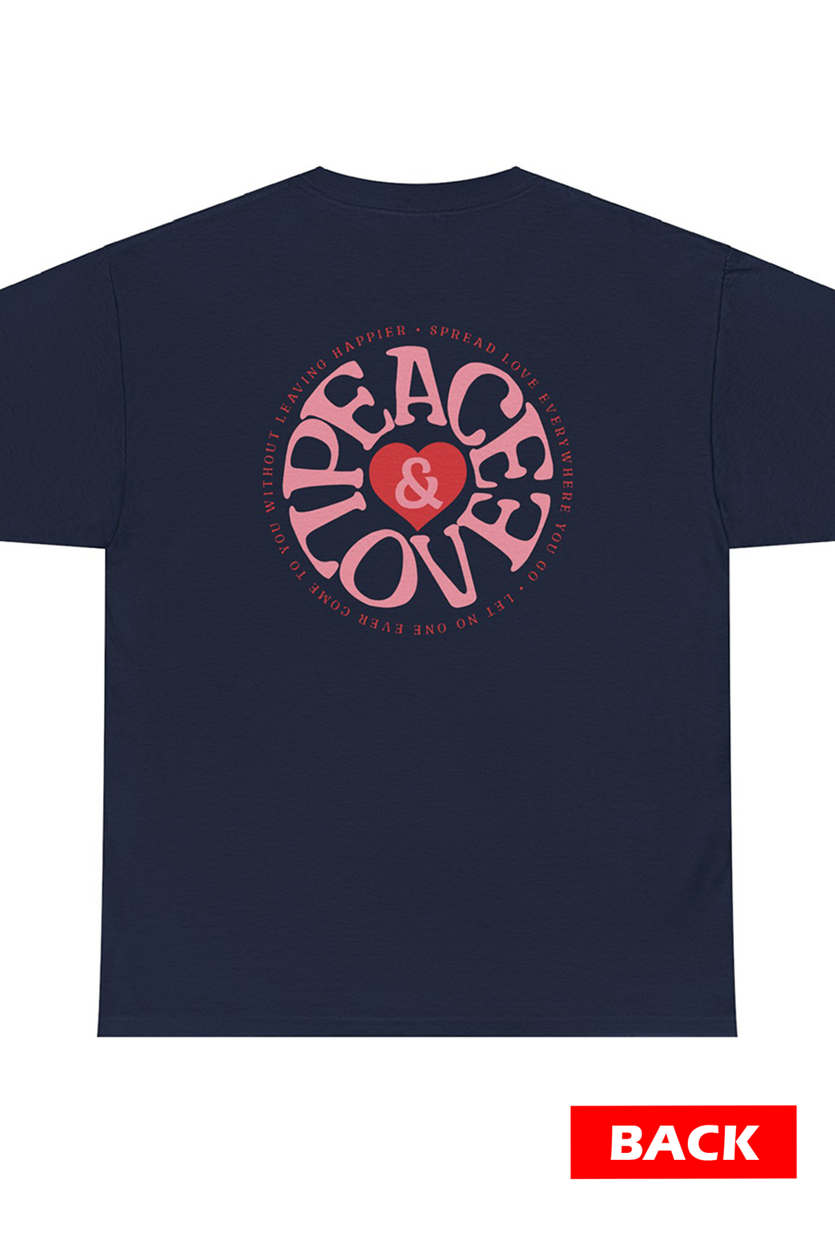 Peace & Love Graphic Tee Shirt