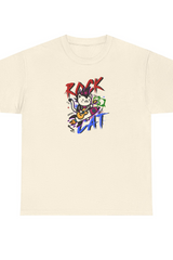 Rock Cat Graphic Tee Shirt