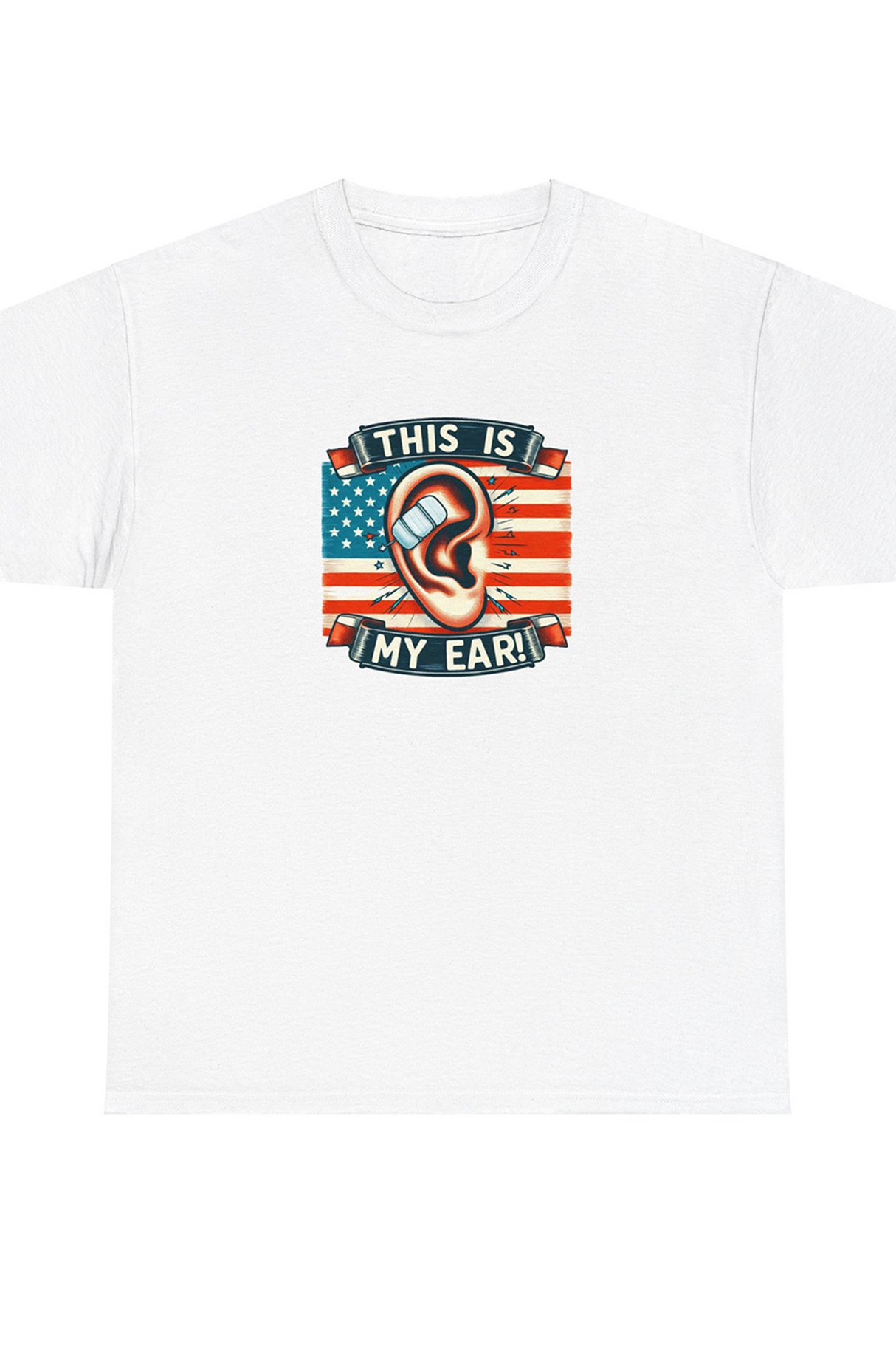 This Is My Ear Graphic Tee Shirt