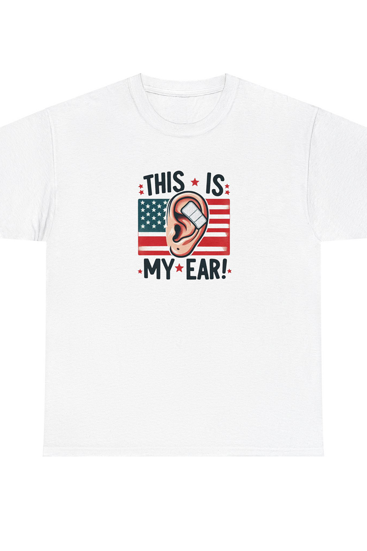 This Is My Ear Graphic Tee Shirt